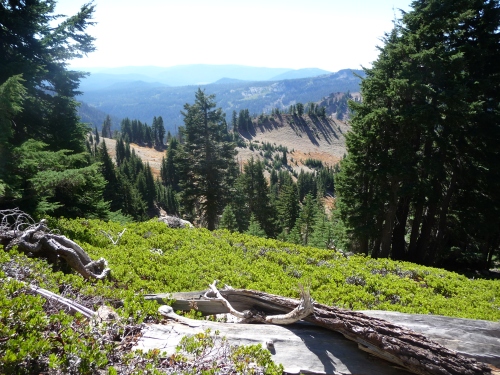 View on trail to Bumpass Hell_1
